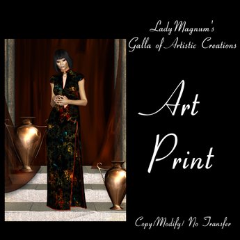 Second Life Marketplace - LadyMagnum's Art Print -CHINA DOLL